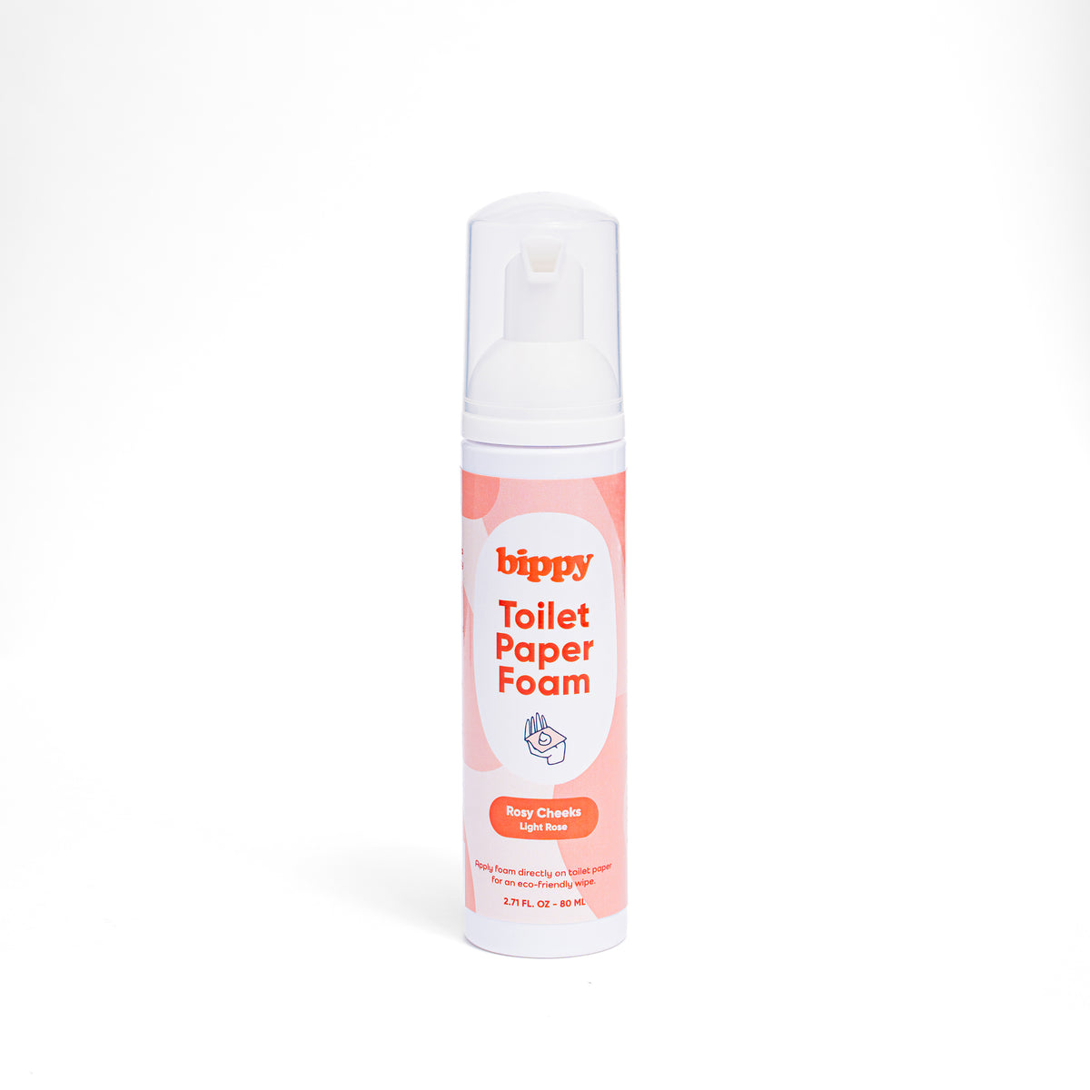 Bippy Toilet Paper Foam - Rosy cheeks scent